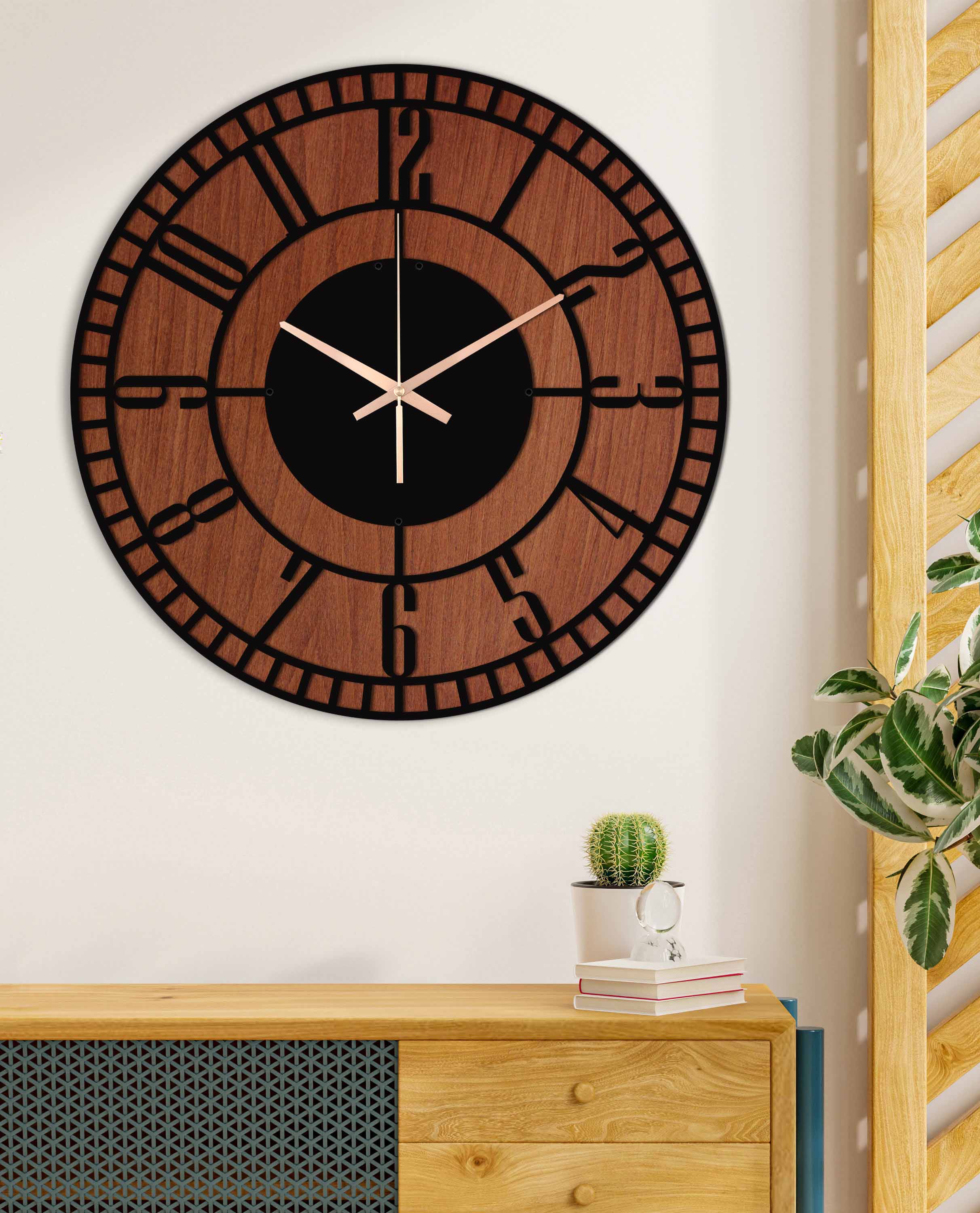 Large Metal Wall Clock, Wooden Wall Clock, Unique Wall Clock, Black Wall Clock, Small Wall Clock, Oversized Wall Clock, Clocks For Wall